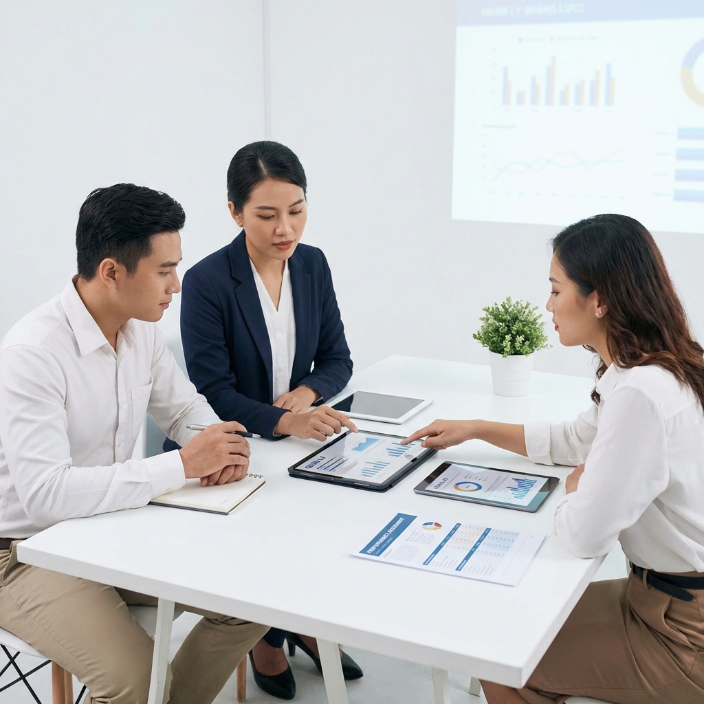 Cấu trúc bài kiểm tra đánh giá CV cấp quản lý trong lĩnh vực làm đẹp tại Việt Nam