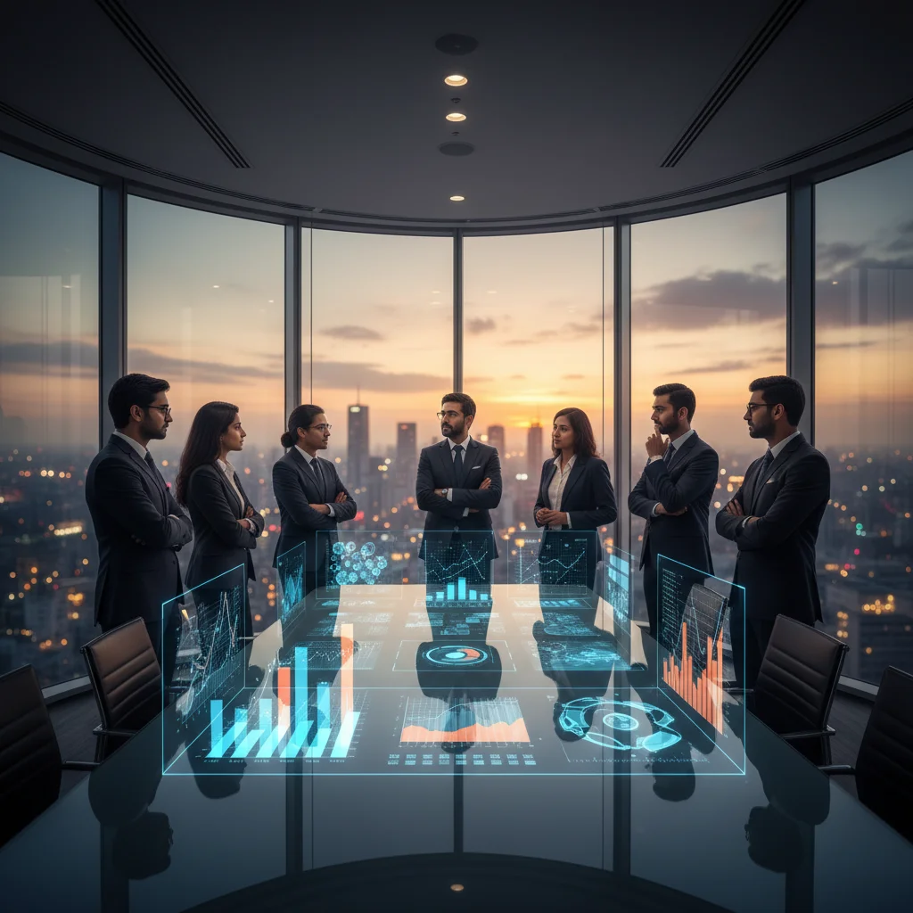 Analysis of middle management salary levels across industries in India in 2026