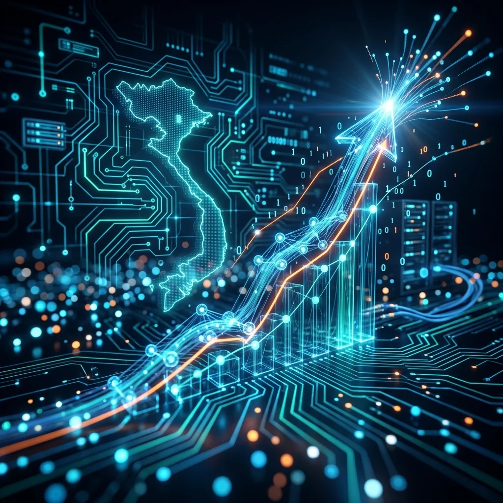 2. Tốc độ tăng trưởng doanh thu ngành IT Việt Nam