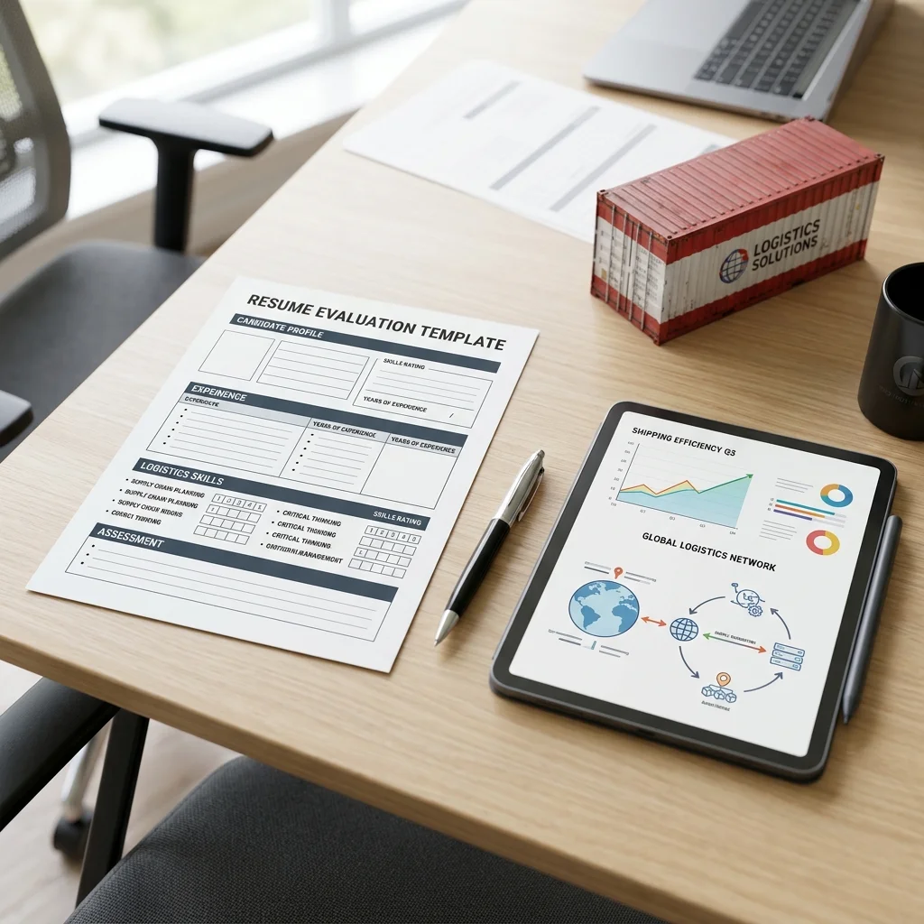 Cấu trúc bài kiểm tra đánh giá CV cấp quản lý trong lĩnh vực logistics tại Việt Nam