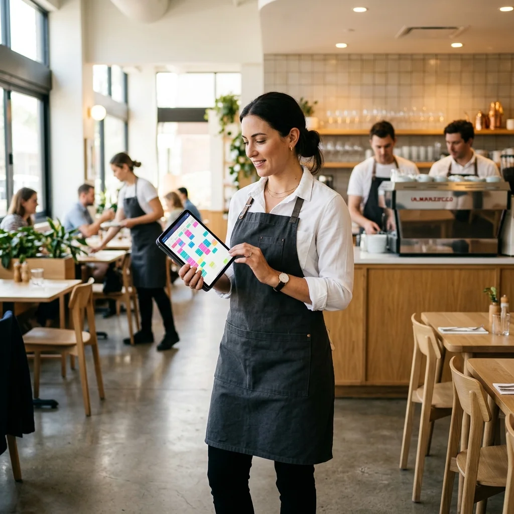 Công cụ quản lý nhân sự - ứng dụng cho lĩnh vực Thực phẩm & Đồ uống tại Việt Nam 2 2. Tanca: Chuyên gia sắp ca và chấm công F&B