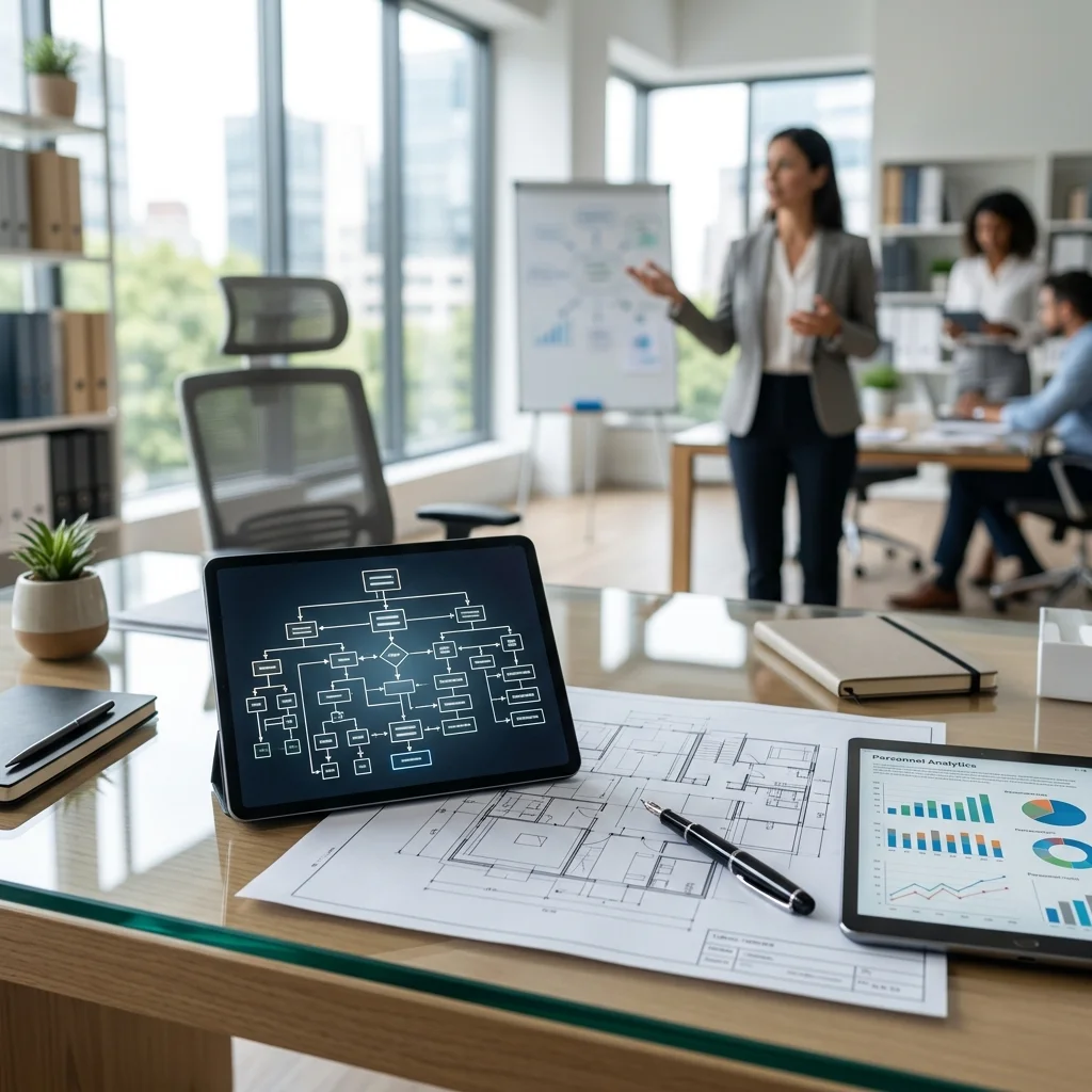 Bước 2: Phác thảo sơ đồ tổ chức và định biên nhân sự