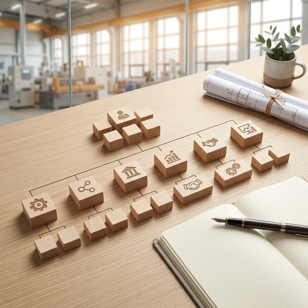 Home old 11 Hướng dẫn từng bước về cơ cấu nhân sự cho các doanh nghiệp vừa và nhỏ (SMEs) trong lĩnh vực sản xuất tại Việt Nam, dành cho CEO mới vào nghề.