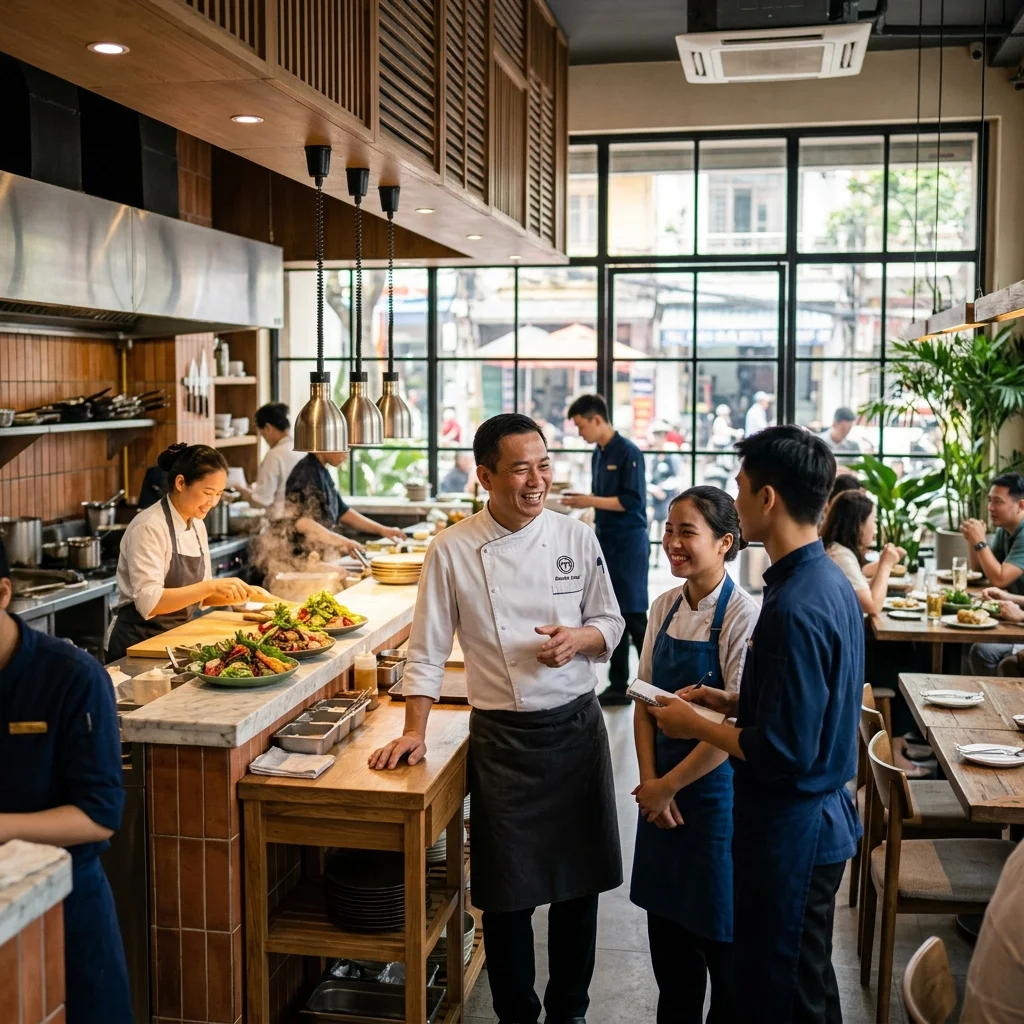 Làm sao thu hút nhân tài ngành hàng ăn uống ở Việt Nam