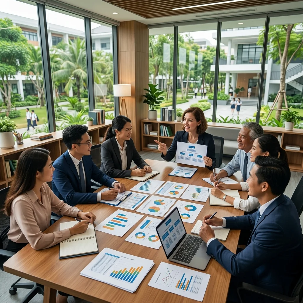 Xây dựng chiến lược xác định mức lương cho tất cả các chức danh công việc trong các công ty giáo dục tại Việt Nam.