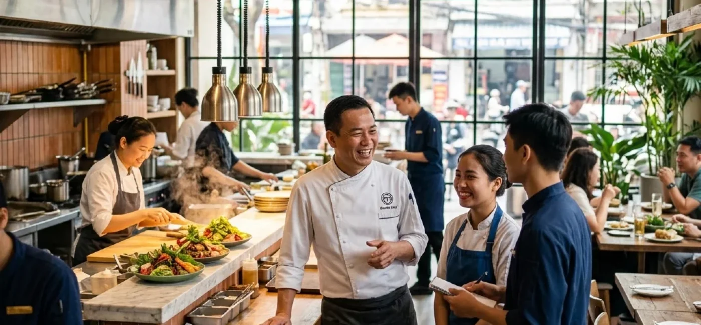 Làm sao thu hút nhân tài ngành hàng ăn uống ở Việt Nam